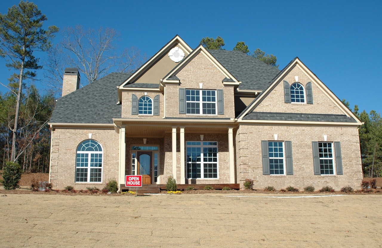 Outside look of an available house