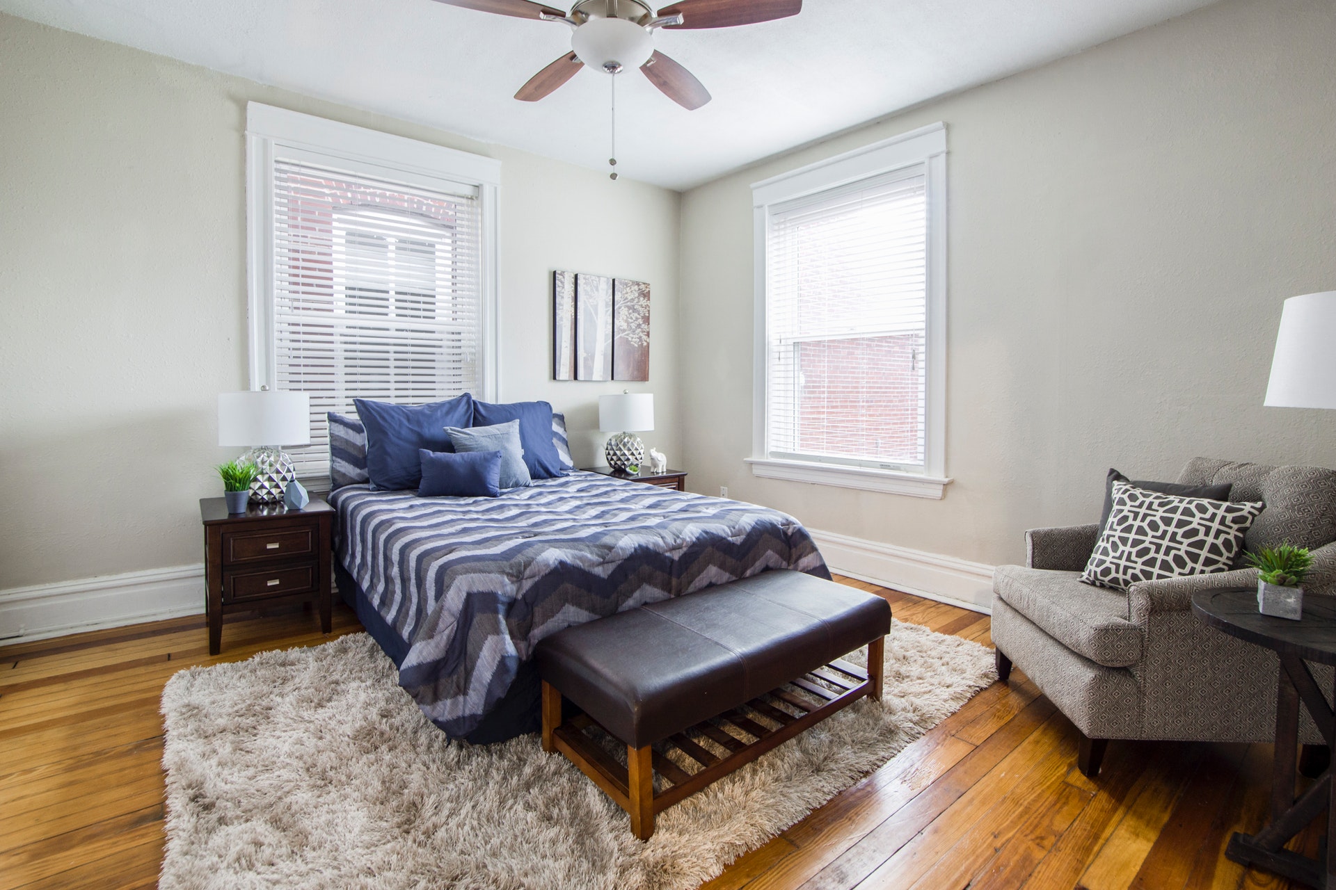 A picture of the bedroom